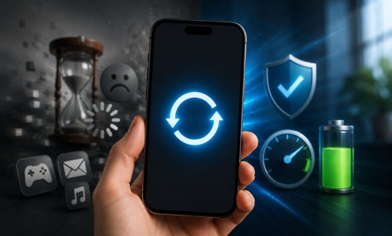 الفوائد التقنية والأمنية لإعادة التشغيل الدوري للهواتف الذكية - الفوائد التقنية والأمنية لإعادة التشغيل الدوري للهواتف الذكية - الفوائد التقنية والأمنية لإعادة التشغيل الدوري للهواتف الذكية - الفوائد التقنية والأمنية لإعادة التشغيل الدوري للهواتف الذكية - الفوائد التقنية والأمنية لإعادة التشغيل الدوري للهواتف الذكية - Technical and Security Benefits of Regularly Restarting Smartphones - Technical and Security Benefits of Regularly Restarting Smartphones