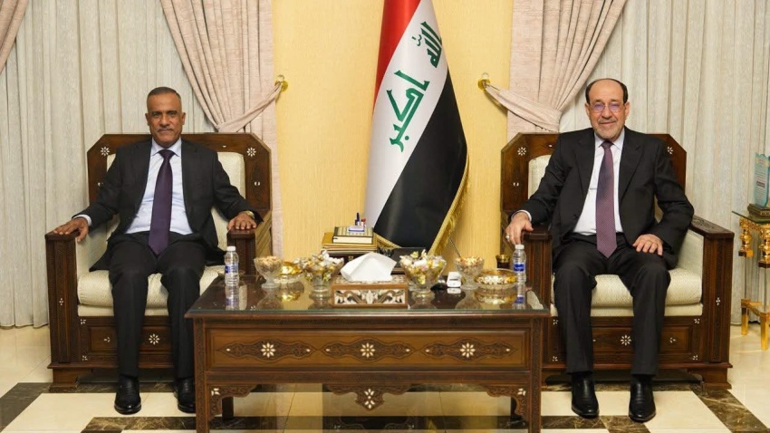 وزير الدفاع يتباحث مع رئيس ائتلاف دولة القانون حول رفع جاهزية الجيش - وزارة الدفاع - القوات المسلحة - ائتلاف دولة القانون - السيادة الوطنية - الجيش العراقي - Ministry of Defense