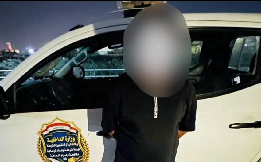 شرطة الرصافة تلقي القبض على متهم بإطلاق النار وتصادر سلاحه - شرطة بغداد - الرصافة - إطلاق نار - مكافحة الإجرام - Baghdad Police