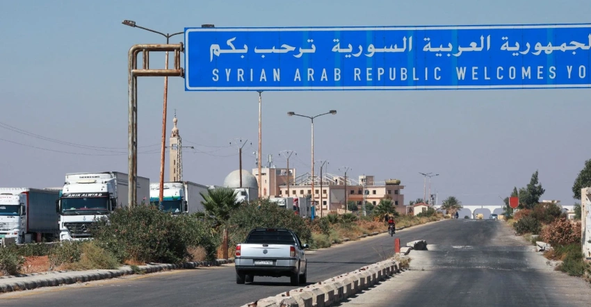 تعليق حركة السفر والتبادل التجاري إثر إغلاق منفذ نصيب الحدودي على وقع التطورات الميدانية - منفذ نصيب - الحدود السورية الأردنية - التوتر الميداني - التبادل التجاري - Nassib Crossing