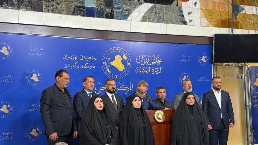 كتلة الصادقون النيابية تطالب رئاسة البرلمان بتوضيح مصير مشروع قانون الحشد الشعبي - كتلة الصادقون - مجلس النواب - قانون الحشد الشعبي - البرلمان - Al-Sadiqoun Bloc